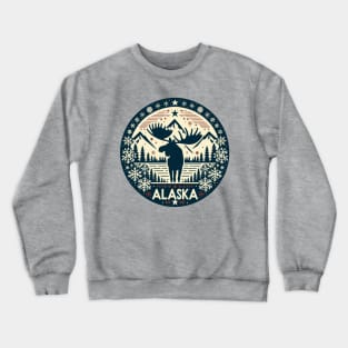 Alaskan Moose Crewneck Sweatshirt